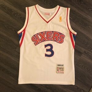 Vintage Allen Iverson 76ers Mens Basketball Jersey